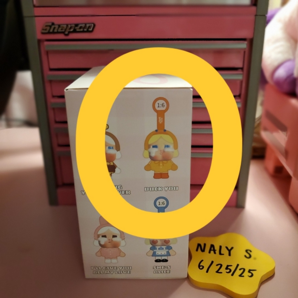 **SOLD** CRY BABY Crying Again Vinyl-face Plush Pendant - DUCK YOU 🦆🫵🏻